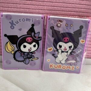 NIP (1) Kuromi Purple Mirror and Comb Set